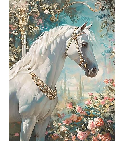 Amazon | 中畑艸人 採光群馬 馬 絵画 リトグラフ 版画